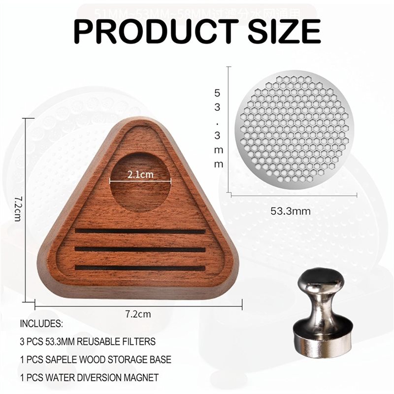CYCLI-53.5Mm Espresso Puck Scr - Breville Espresso Barista Express incelemesi ve fiyatı